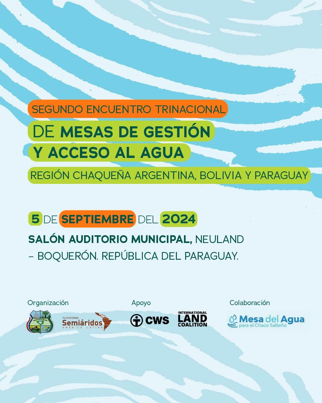 flyer Mesa de Agua