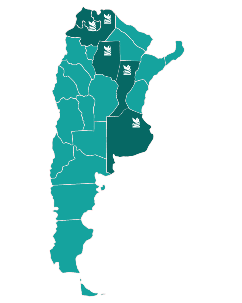Mapa Zonas de trabajo con logos